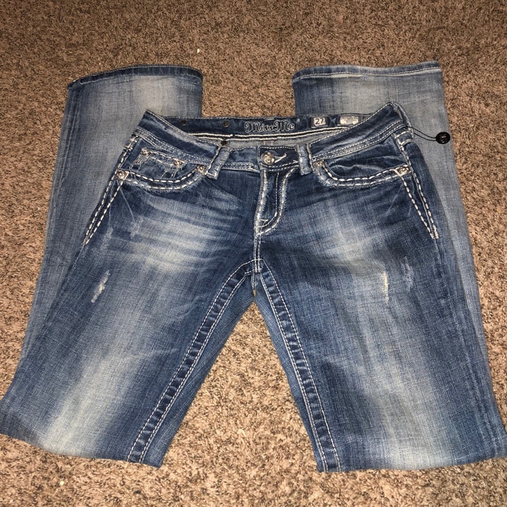 Miss me woman’s bootcut jeans